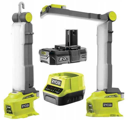 ЛАМПА ФАКЕЛ ДЛЯ МАСТЕРСКОЙ R18ALF 18V RYOBI + 2Ah