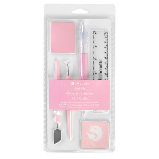Zestaw narzędzi pomocniczych TOOL-KIT-PNK różowy