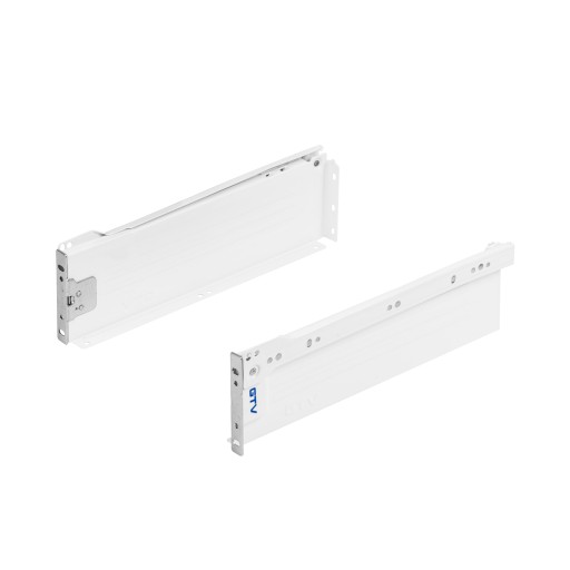 GTV SZUFLADA METALBOX PROWADNICA H=86 L=400 BIAŁA
