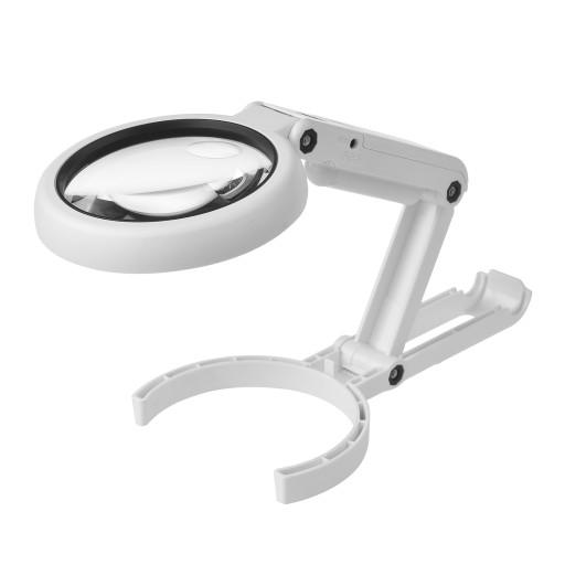 LUPA SZKŁO POWIĘKSZAJĄCE LAMPA LED