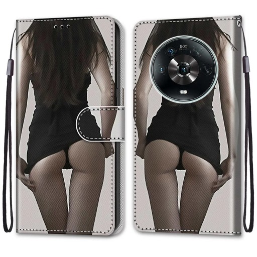 ETUI POKROWIEC SK0RZANE MAGNES DO Honor Magic 4