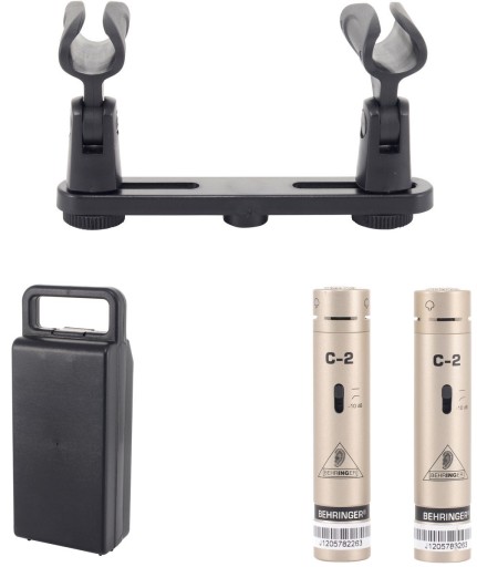BEHRINGER C-2 mikrofony pojemnościowe ZESTAW c2