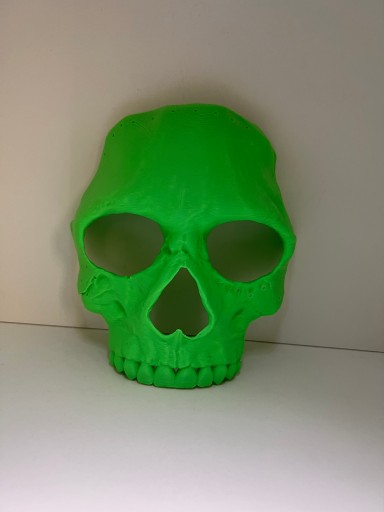 Ghost Mask Halloween Cosplay Half Face Mask Game C