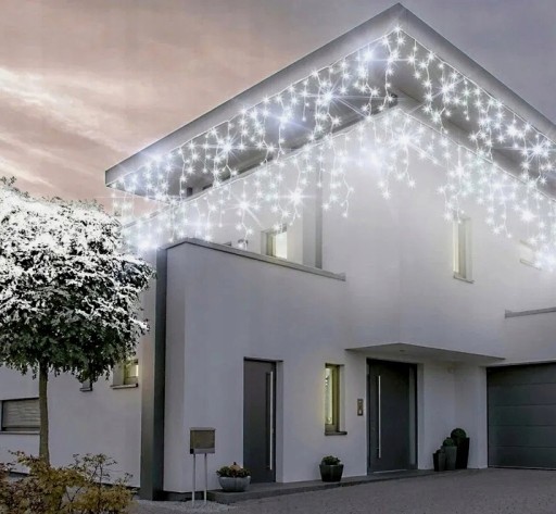 SOPLE ŚWIECĄCE ŚWIATEŁKA METEORYTY LEDOWE WEW/ZEW100LED dł.5,5m+FLASH BŁYSK