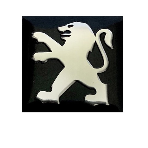 NAJLEPSZY ZNACZEK PEUGEOT 16mm Kluczyk EMBLEMAT