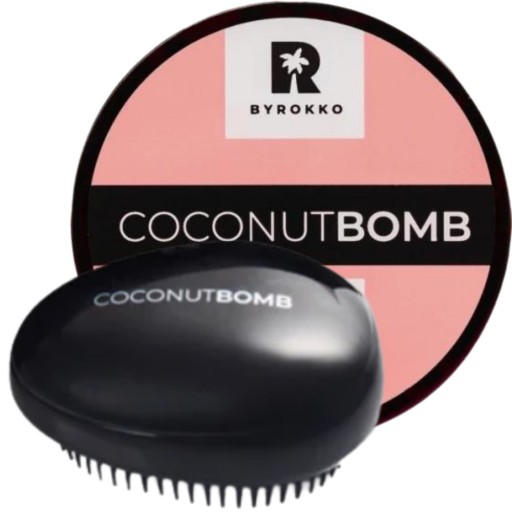 Byrokko Zestaw Coconut Bomb + Szczotka