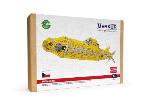 Merkur Łódź Podwodna 654 elementy 6070