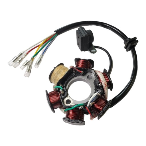 ISKROWNIK STATOR QUAD CROSS ATV 110 125 6 CEWEK 4t