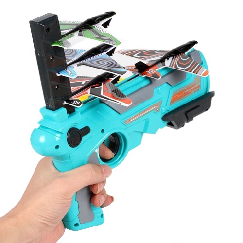 Pistolet WYRZUTNIA Samolotów + 4x SAMOLOT Automat