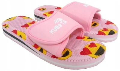 BUTY KLAPKI KUBOTA lekkie lato basen EMOJI *39 U