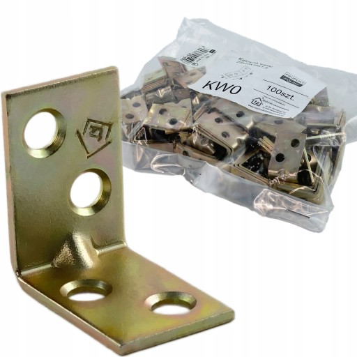 Łącznik Kątownik wąski 25x25x16x1,5mm KW0 100szt