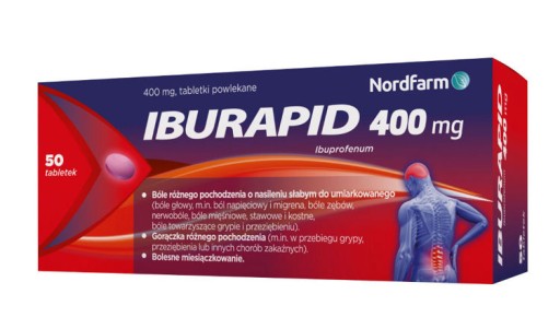 Iburapid, 0,4 g, 50 tabletek