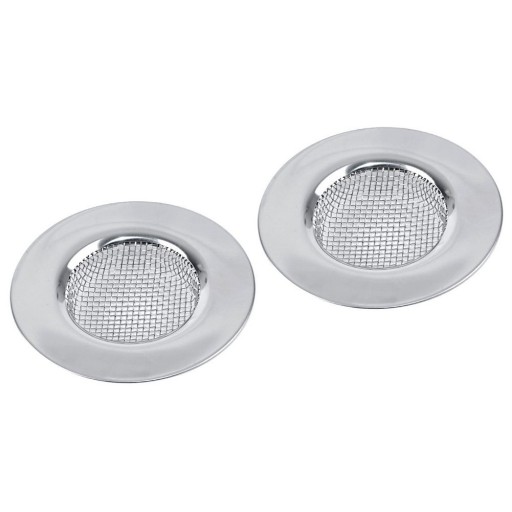 2x Sitko STALOWE filtr do zlewu zlewozmywaka 7,5cm