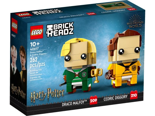 LEGO BRICKHEADZ 40617 DRACO MALFOY CEDRIC DIGGORY