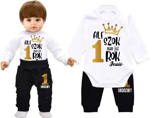 Komplet urodziny Ale szok mam już rok IMIĘ r. 92