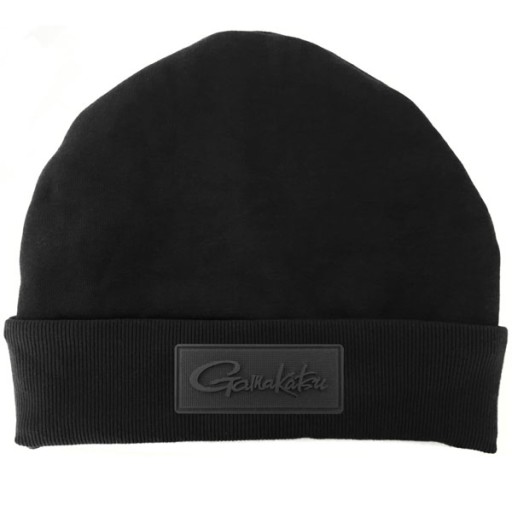 CZAPKA ZIMOWA GAMAKATSU ALL BLACK WINTER HAT