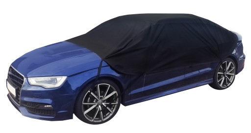 Półpokrowiec na samochód Sedan classic L czarny