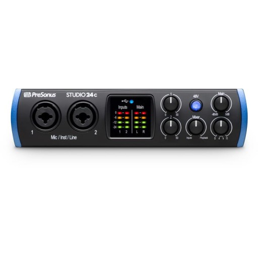 PreSonus Studio 24c - interfejs audio USB-C