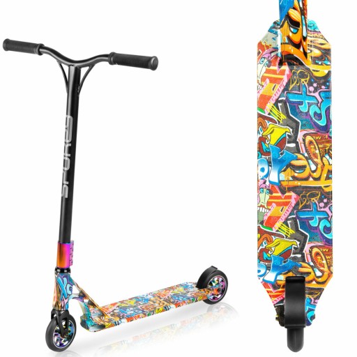 SPOKEY HULAJNOGA WYCZYNOWA STUNT CHAMELEON ABEC9 CHROME 110MM