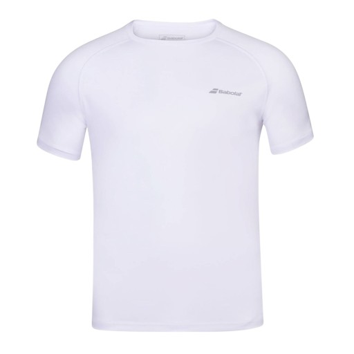 Koszulka męska Babolat Play Crew Neck white/white L