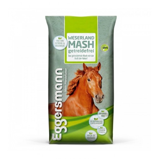 Eggersmann Weserland Mash Getreidefrei - dla koni wrzodowych 15 g