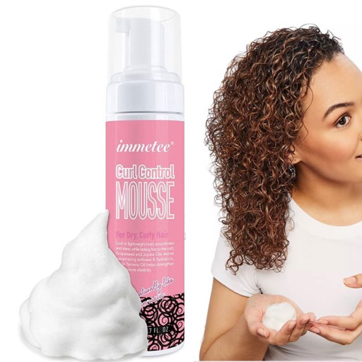 Immetee Curl Mousse Pianka Lekki Mus Aktywator Skrętu Loków Fal