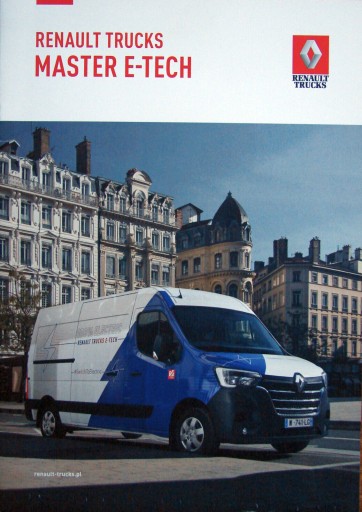 Renault Master E-Tech prospekt mod 2022 polski