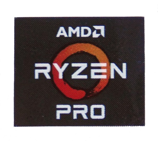 Naklejka AMD RYZEN PRO 20x18mm [78]