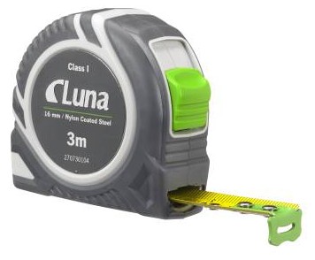 LUNA MIARKA MIARA TAŚMA ZWIJANA 3m DOKŁ. KLASA 1