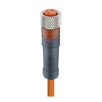 RKMV 3-06/20 m, przewód czujnika, złącze M8 3-pin 20m