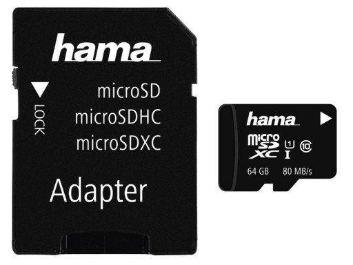 Karta pamięci HAMA MicroSD 64GB
