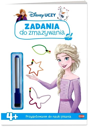 DISNEY UCZY KRAINA LODU 2 ZADANIA DO ZMAZYWANIA