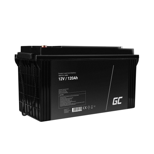 Akumulator AGM 12V 120Ah do Pontonu Łódki Kampera UPS Zasilania Pieca CO