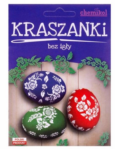KRASZANKI BARWNIKI DO JAJEK PISANEK WIELKANOCNYCH 3 KOLORY