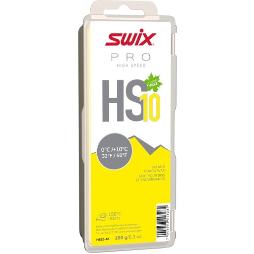 Smar treningowy Swix PS10 - 180g od 0°C do +10°C