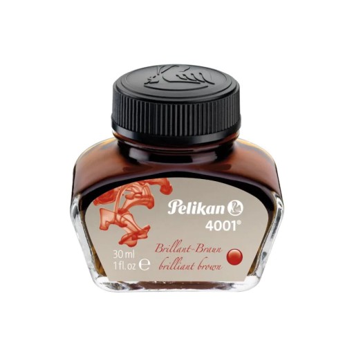 Atrament Pelikan 4001 30 ml BRĄZOWY tusz