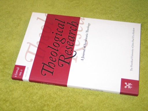 THEOLOGICAL RESEARCH [ThR volume 2 (2014) numer 1]