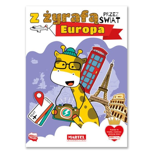 322843 MARTEL Z ŻYRAFĄ PRZEZ ŚWIAT EUROPA