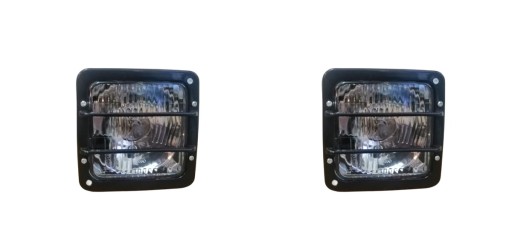 KOMPLET LAMA REFLEKTOR PRZEDNI MTZ 82+ŻARÓWKI H4