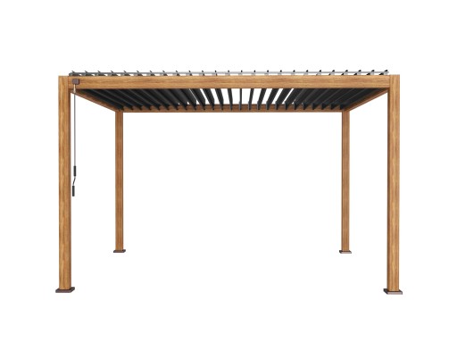 Pergola ogrodowa MIRADOR Premium 111 Delux 3 x 4m Dąb Wiśniowy