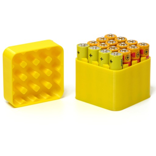 Organizer na baterie pudełko, pojemnik 16 AAA LR03