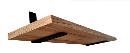 Półka ścienna wisząca Dąb Kraft Loftowa 80 cm