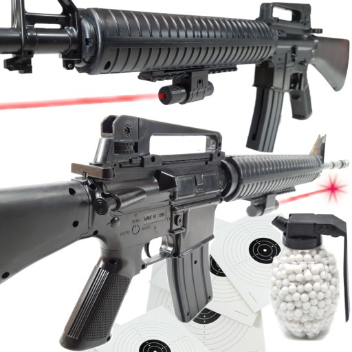 M16 AMERYKAŃSKI KARABIN NA KULKI SNAJPERKA +GRANAT