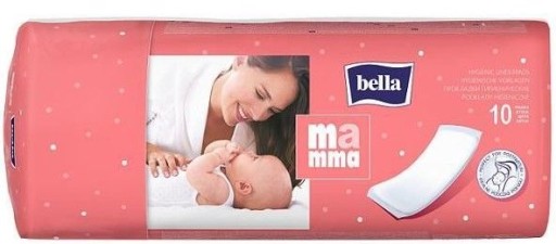 BELLA MAMMA PODKŁADY POPORODOWE DUŻE 10SZT CHŁONNE