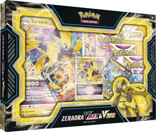 POKEMON: Battle Box Zeraora - zestaw kolekcjonerski