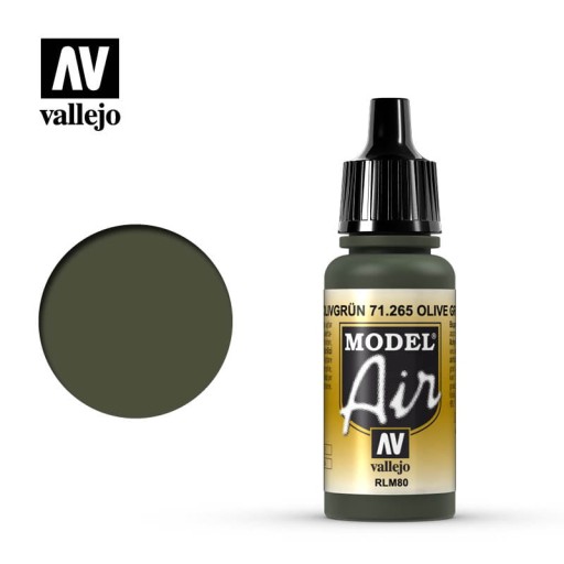 Farba Vallejo Model Air 71.265 Olive Green RLM80