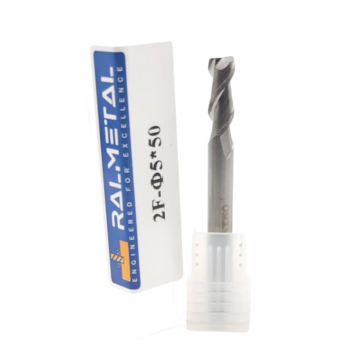 Frez VHM do ALUMINIUM 2 Pióra 5 x 13 x 50 45 HRC