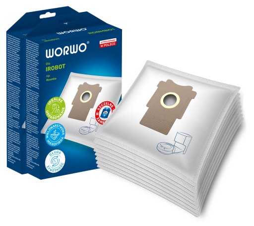 8x WORKI WORWO do iRobot Roomba Clean Base i3+ i4+ i5+ i7+ j7+ s9+