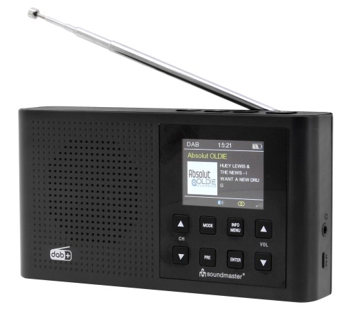 RADIO DAB+/FM RDS Li-Ion SOUNDMASTER DAB165SW