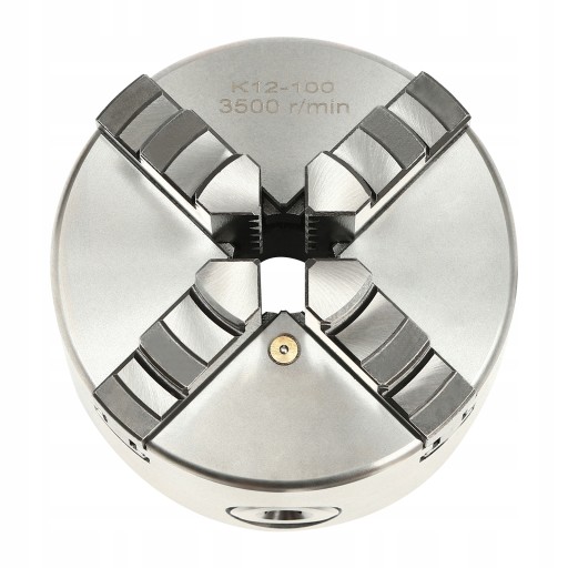 UCHWYT TOKARSKI 4 SZCZĘKOWY 100 mm K12-100 FUERDA
